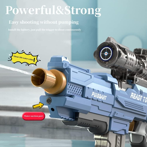 تفنگ اسباب بازی آب پاش شارژی دوربین دار Electric Water Gun_اسباب بازی